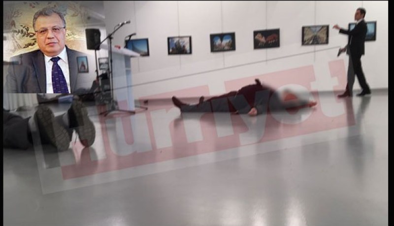إصابة السفير الروسي بجروح بليغة بعد تعرضه للهجوم في أنقرة