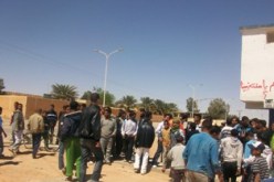 أحداث شغب  ببوعامر وسعيد عتبة عقب اعتقال شباب المنطقة