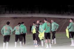 الخضر يعسكرون رسميا في إسبانيا استعداد للقاء المغرب