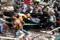 انهيار مبنى سكني من 3 طوابق بمحافظة الدقهلية في مصر