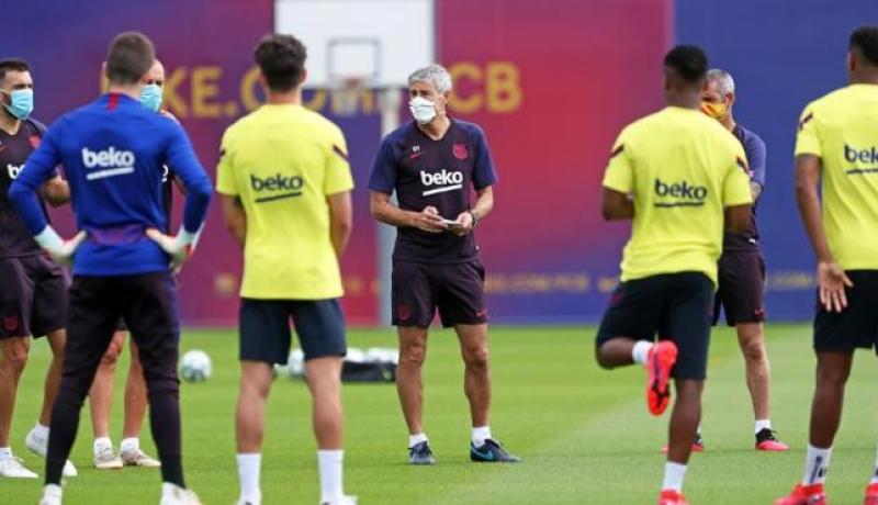 برشلونة يعلن إصابة أحد لاعبيه بفيروس كورونا