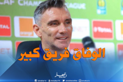 بالفيديو.. كارتيرون:”أرفع القبعة لفريق وفاق سطيف”