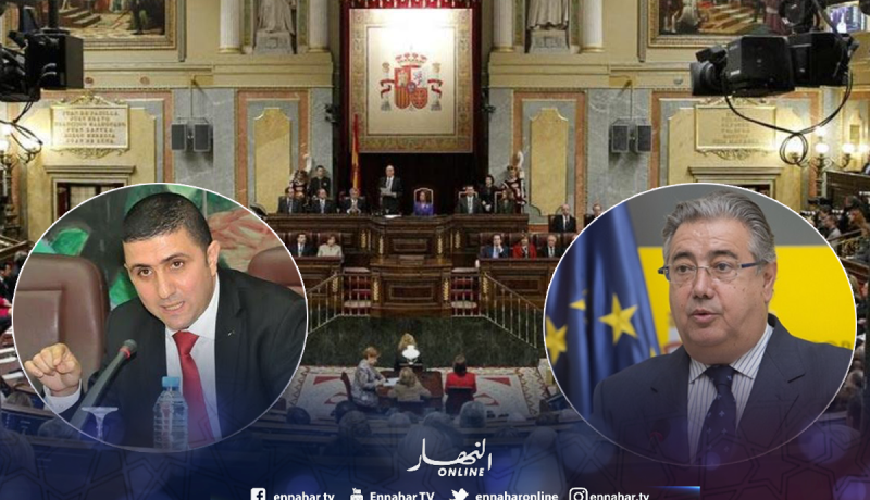 الخرق الفاضح للحريات للجزائريين دون سواهم يجر وزير الداخلية الاسباني للمسائلة