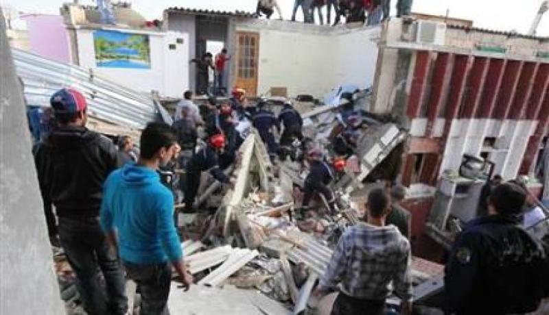 انفجار للغاز وسط العاصمة الجزائرية يخلف جرحى وقتلى وخسائر معتبرة
