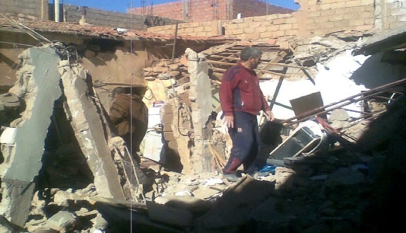 3 ‬جرحى في‮ ‬انفجار داخل منزل بالبيض