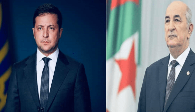 الرئيس الأوكراني يهنئ رئيس الجمهورية بذكرى ثورة التحرير