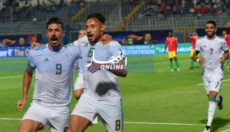بالصور.. “الخضر” متفوقون على غينيا في الشوط الأول !!