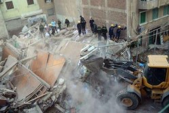 قتيلان إثر انهيار عمارة من 4 طوابق شمال مصر