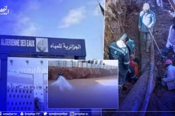 الشلف: الجزائرية للمياه تتدخل لتصليح تسرب هام بقناة التوزيع الرئيسية الممونة لحي بن سونة