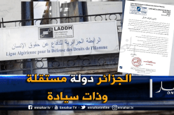 الرابطة الجزائرية للدفاع عن حقوق الانسان ماقام به البرلمان الاوروبي تدخلا سافرا في الشأن الداخلي الجزائري