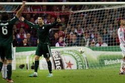 رونالدو يقود ريال مدريد الى الفوز على أياكس امستردام الهولندي