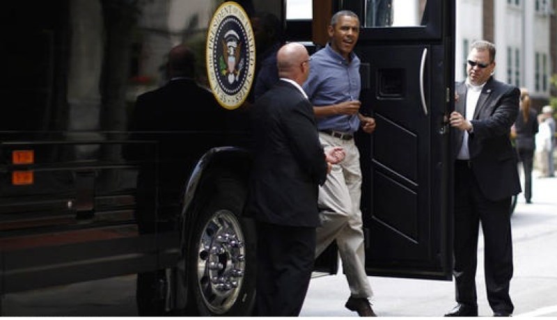 مليون دولار ثمن حافلة أوباما المدرعة