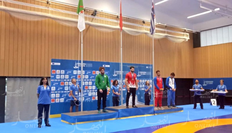 ميداليتان فضيتان للجزائر في المصارعة