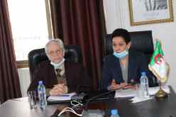 جلسة عمل مشتركة بين وزارتي البيئة والإنتقال الطاقوي