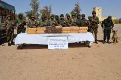 بالصور .. توقيف عنصري دعم للإرهاب ببرج باجي مختار وحجز أزيد من 3 قناطير كيف في ورڨلة