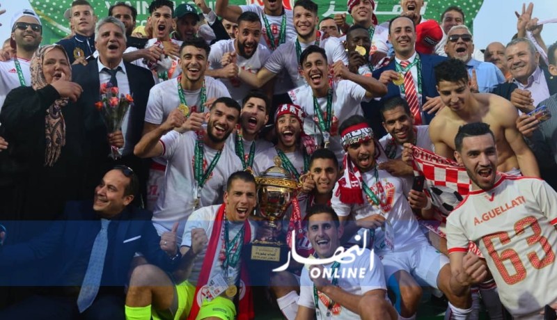 والي العاصمة يهنئ شباب بلوزداد والأنصار  بلقب الكأس الثامنة في رصيد النادي
