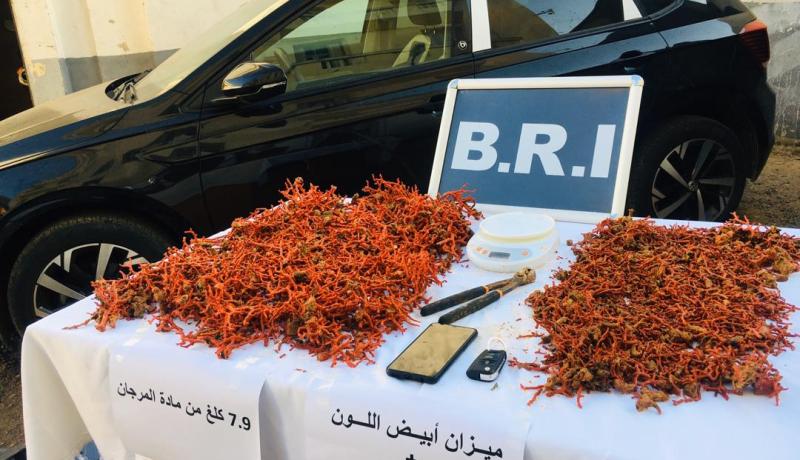 “بياري” عنابة توقف ثلاثيني بحوزته 8 كلغ من المرجان