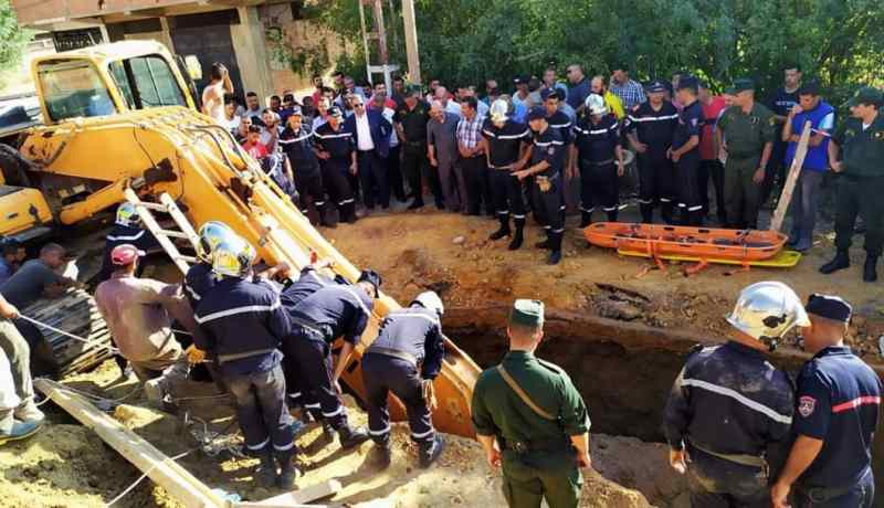 وفاة شخص و انقاذ آخر في إنزلاق التربة بالشلف