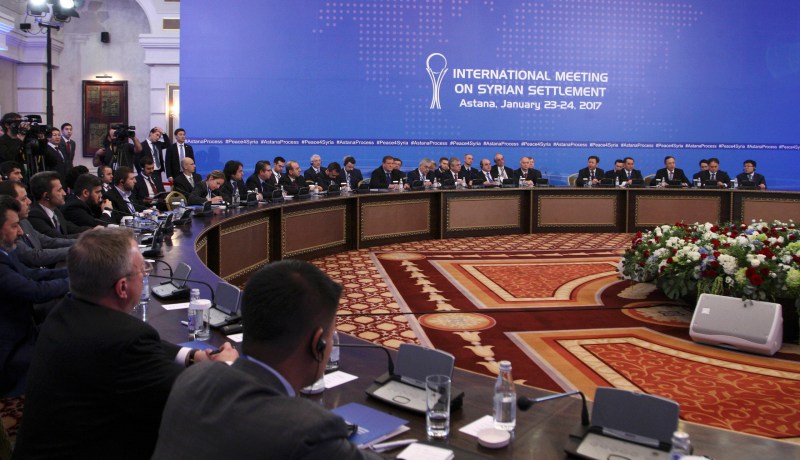 إجتماع روسي تركي إيراني بكازاخستان لمناقشة اتفاق الهدنة في سوريا