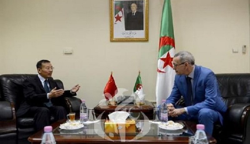 بلحيمر والسفير الصيني يبحثان تعزيز التعاون في المجال الإعلامي