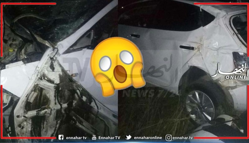 مستغانم..قتيل و3 جرحى في انحراف و انقلاب سيارة بأولاد يحيى