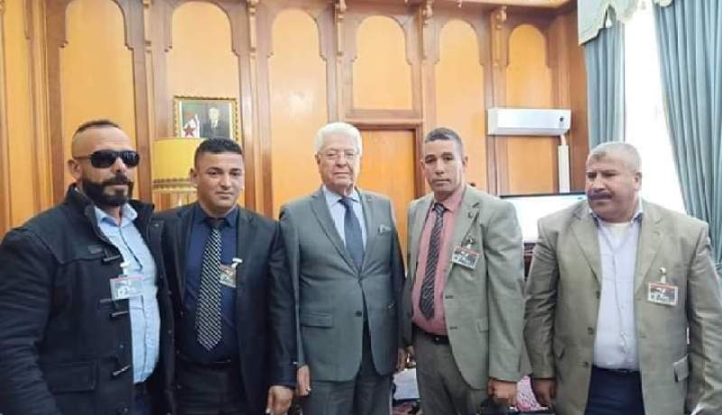 مستشار رئيس الجمهورية علاهم يستقبل ممثلي التنسيقية الوطنية لمتقاعدي ومعطوبي ومشطوبي الجيش الوطني الشعبي