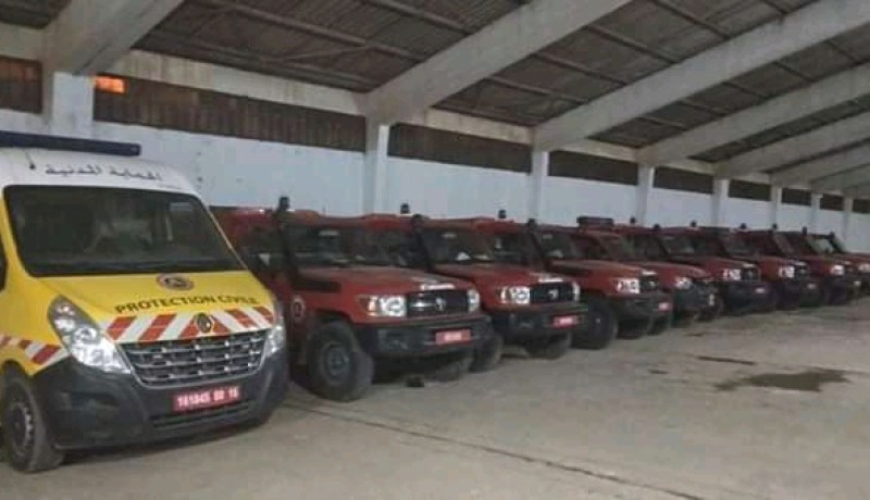 الشلف: تحويل مكان تمركز الرتل المتنقل للحماية المدنية إلى مدينة تنس