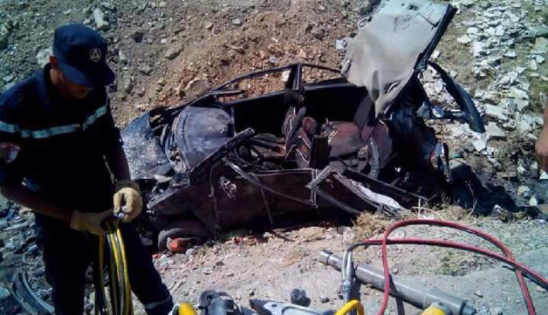 4 قتلى في حادث مروع بعين تسارة في برج بوعريريج