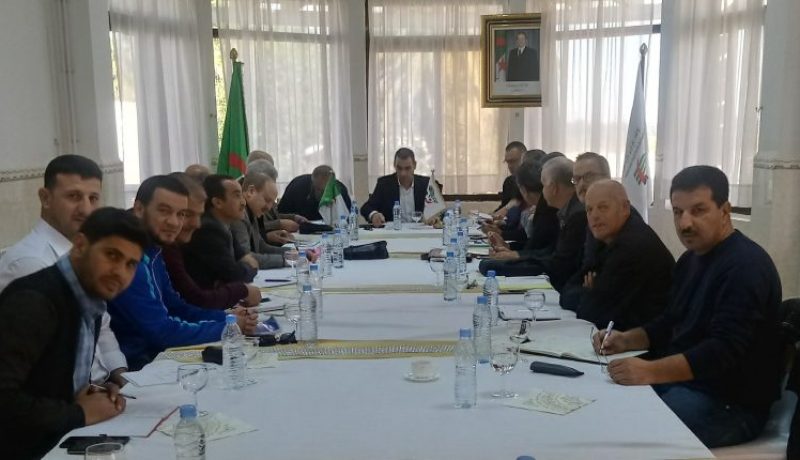 زطشي يجتمع بالمدراء الفنيين لتسطير برنامج 2018