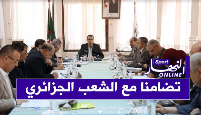 صالح باي عبود: “أسرة كرة القدم قامت بواجبها”