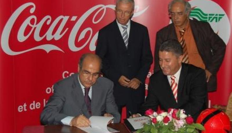 كوكا كولا ممولا جديدا للفاف ب1.4 مليون ارور لثلاثة سنوات