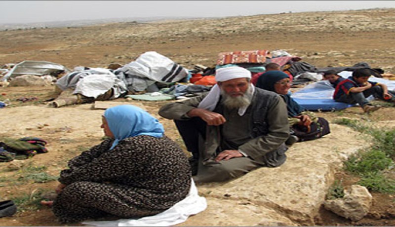 1100 فلسطيني تعرضوا للتشريد من طرف الاحتلال الاسرائيلي