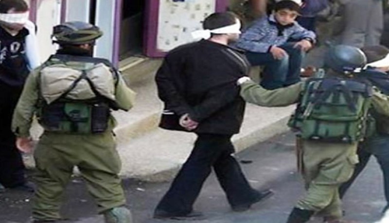 اعتقال 5 فلسطينيين بالضفة الغربية