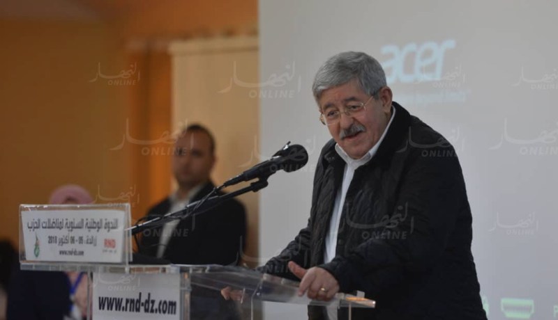  أويحيى:”لا أخاف من المعارضة وإنما من الخلاطين الذين همهم الوحيد الكرسي”