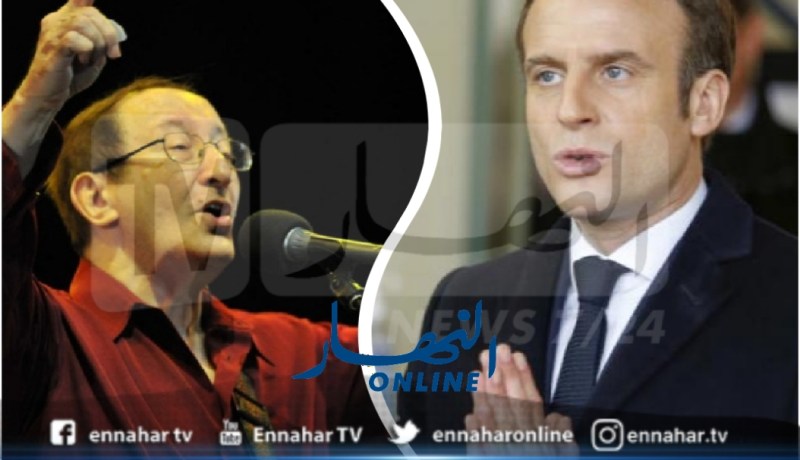 ماكرون: “صوت فريد من نوعه إنطفىء.. إدير غنى جذوره القبائلية”