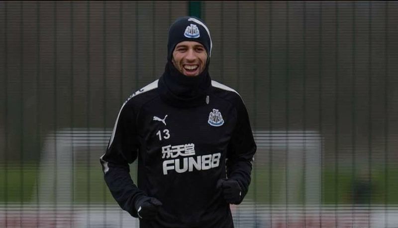 بالصور.. سليماني في أول حصة تدريبيه له مع نيوكاستل