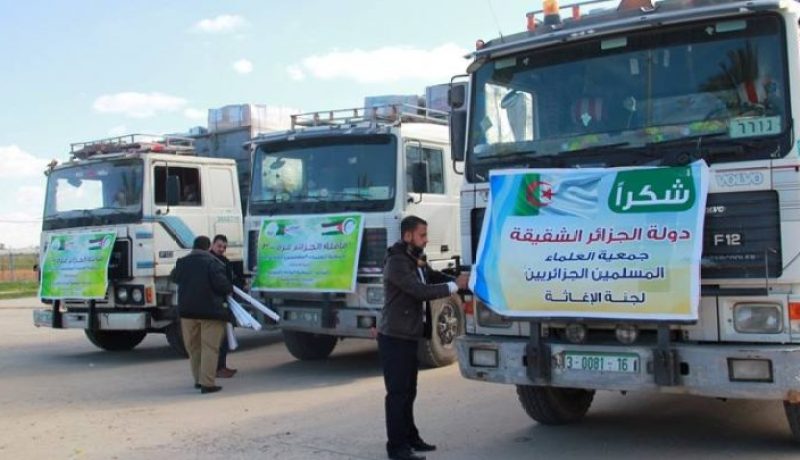 قافلة الإغاثة الجزائرية إلى غزة: “لا زلنا عالقين ومصر لم تؤذنا”