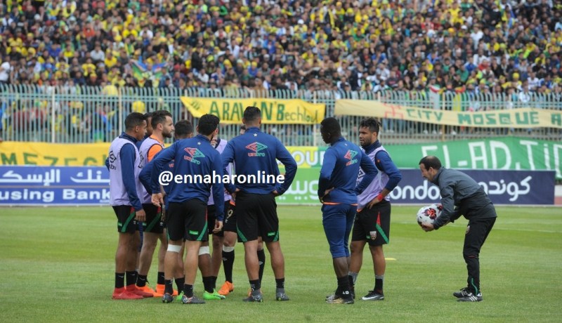 تشكيلة مولودية الجزائر الأساسية لمواجهة الكلاسيكو