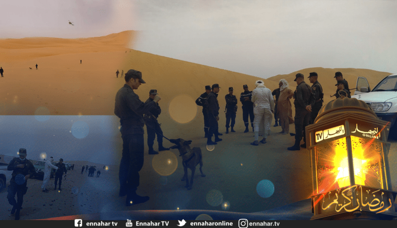 عملية البحث عن الشاب ياسين بن عطالله المفقود بصحراء عين أمناس تدخل يومها العشرين