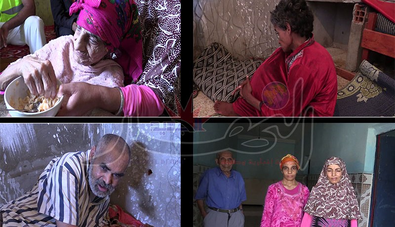 النهار تكشف مأساة عائلتين من 6 و8 أفراد كلهم معاقون بعين كرمة في الطارف