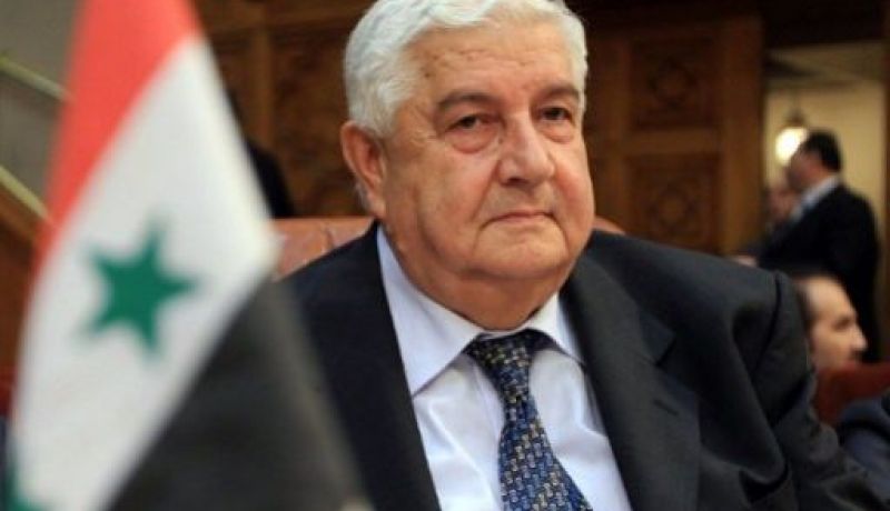 دمشق تنفي صدور مرسوم بتعيين المعلم نائبا لرئيس الجمهورية