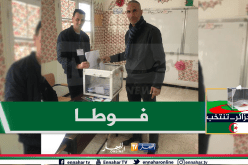 سمير زاوي يدلي بصوته في رئاسيات 2019