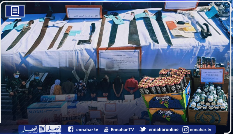 وهران: الايقاع بعصابيتن مسلحتين مختصين في ترويع وسرقة المواطنين
