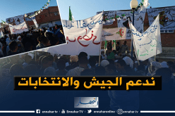 بالفيديو.. سكان الڨرارة يستنكرون تدخل البرلمان الأوروبي بوقفة داعمة للانتخابات وللجيش