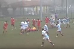 بالفيديو… حكمة تتعرض لتدخل كاد يودي بحياتها من لاعب رغبي