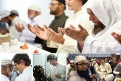 بالصور رئيس وزراء كندا يصلي المغرب مع المسلمين