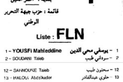 الدرك يفتح تحقيقا حول تزوير  فاضح في  قائمة الأفلان بأحمر العين