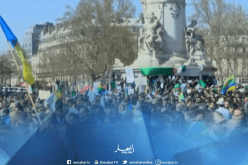 الجالية الجزائرية بفرنسا في مسيرات سلمية دعما للحراك الشعبي