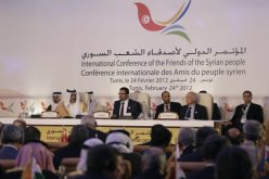 افتتاح مؤتمر أصدقاء سوريا في اسطنبول  في حضور ممثلين عن 74 دولة