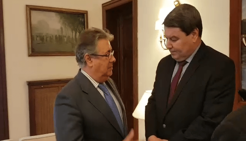 اللواء هامل في زيارة رسمية لإسبانيا.. ومكافحة الجريمة المنظمة في الأجندة